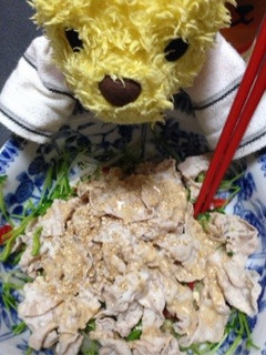 簡単豚の冷しゃぶ-レシピのメイン写真