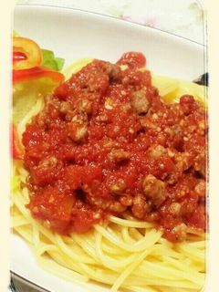 簡単!濃厚♡ボロネーゼパスタ-レシピのメイン写真