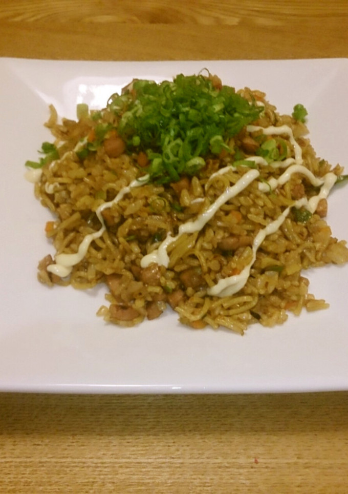 簡単！残り野菜のそばめし-レシピのメイン写真