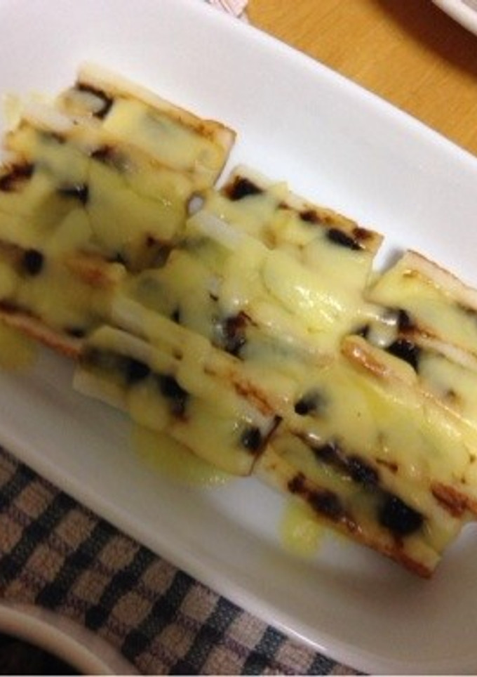 簡単おつまみ☆ちくわチーズ焼き-レシピのメイン写真