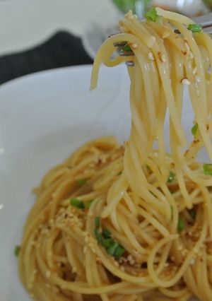 ボール１つで♪さっぱり柚子胡椒パスタ-レシピのメイン写真