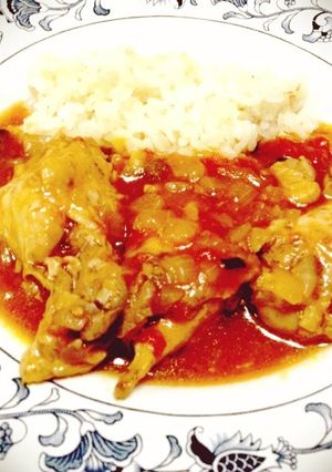 炊飯器でお手軽♪ほろほろチキンのトマト煮-レシピのメイン写真