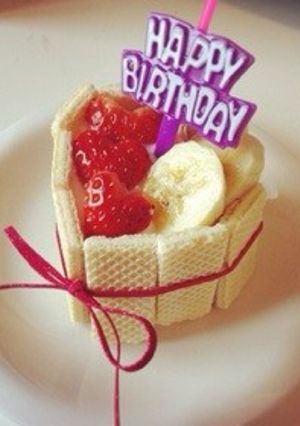 一歳の誕生日ケーキ♡-レシピのメイン写真
