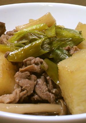 旨コク！牛肉と長イモの甘辛煮-レシピのメイン写真