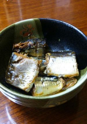 秋刀魚の缶詰め風煮物-レシピのメイン写真