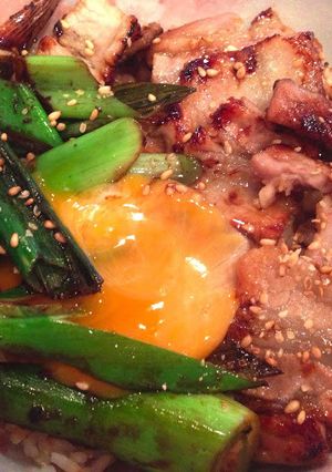 甘辛い★豚バラ丼-レシピのメイン写真