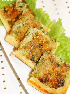おつまみに!餃子トースト-レシピのメイン写真
