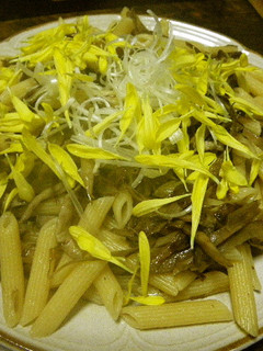 vege ごぼうときのこのペペロンチーノ-レシピのメイン写真