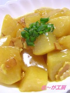 カブのカレー煮込み。-レシピのメイン写真