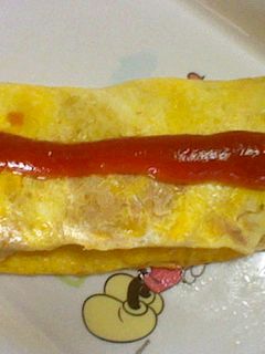 四角いオムレツ♪-レシピのメイン写真