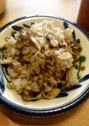 キノコのガリバタチャーハン-レシピのメイン写真