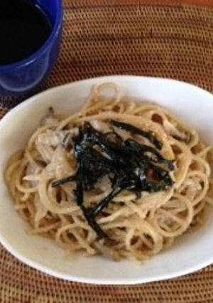 豆乳入り明太子パスタこってり編-レシピのメイン写真