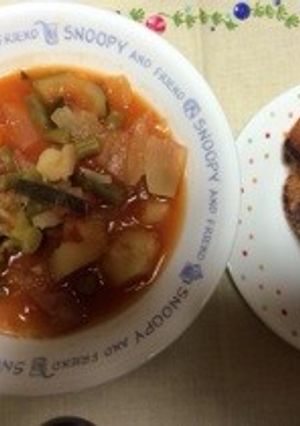 イタリアママのミネストローネ-レシピのメイン写真