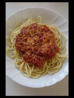 スパゲティミートソース-レシピのメイン写真