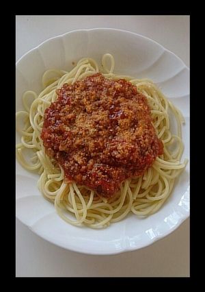 スパゲティミートソース-レシピのメイン写真