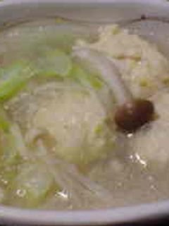 鶏肉団子と春雨のスープ-レシピのメイン写真