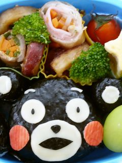 くまもん キャラ弁-レシピのメイン写真