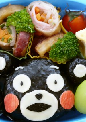 くまもん　キャラ弁-レシピのメイン写真