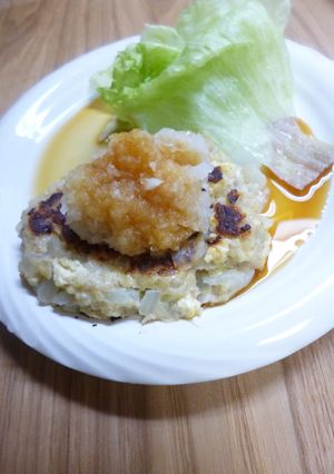 豆腐入りおろしハンバーグ(ダイエット)-レシピのメイン写真