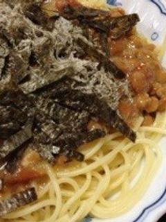 簡単 昆布茶で和風パスタ-レシピのメイン写真