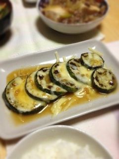 ズッキーニの味噌チーズ焼き-レシピのメイン写真