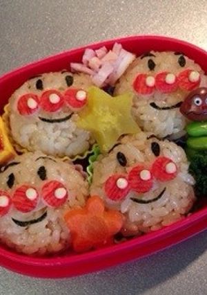 アンパンマンがいっぱい♡簡単おにぎり-レシピのメイン写真