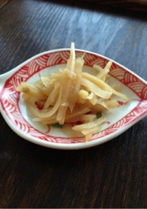 簡単♪新生姜の三杯酢漬け-レシピのメイン写真