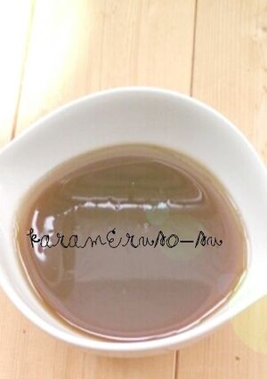 レンジで☆とろぉりカラメルソース♪-レシピのメイン写真