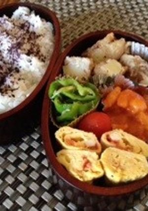 お弁当変わり卵焼き-レシピのメイン写真