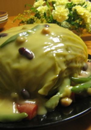 まるごとキャベツのシチュー-レシピのメイン写真