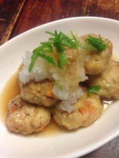 揚げ出し豆腐肉団子〜-レシピのメイン写真