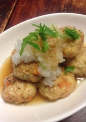 揚げ出し豆腐肉団子〜-レシピのメイン写真
