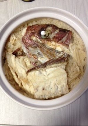【男めし】土鍋で鯛めし-レシピのメイン写真