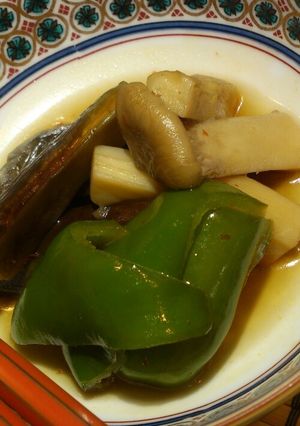 秋野菜の和風オリーブ煮-レシピのメイン写真
