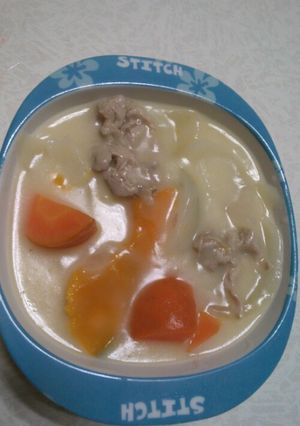豚肉かぼちゃシチュー-レシピのメイン写真