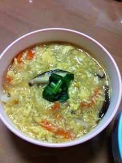 我が家の卵とじうどん♪-レシピのメイン写真