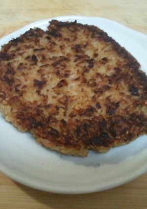 ご飯ハンバーグ-レシピのメイン写真
