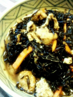 ひじきの煮物(がんも入り)-レシピのメイン写真