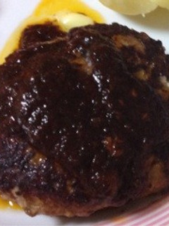 タイムが香るハンバーグ-レシピのメイン写真