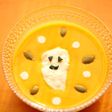 ハロウィンおばけのかぼちゃスープ