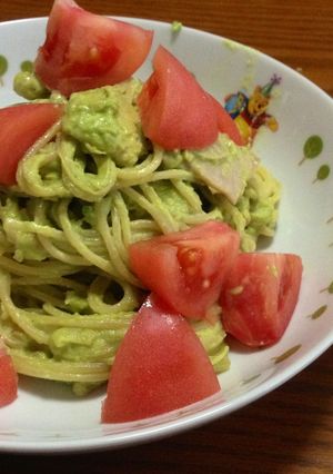 アボカド和風パスタ-レシピのメイン写真
