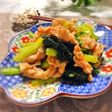 *豚肉*小松菜の中華炒め
