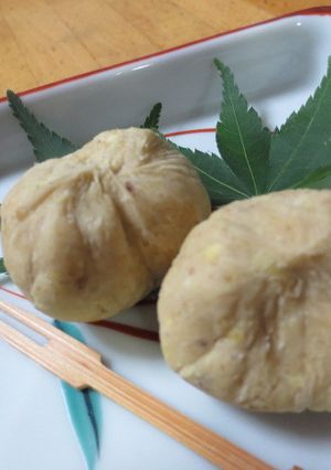 秋の味覚 栗きんとん-レシピのメイン写真