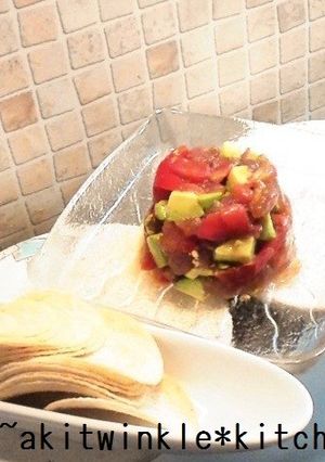 チップスディップ～アボガドまぐろ～-レシピのメイン写真