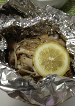 秋香る★いろいろきのこのホイル焼き-レシピのメイン写真