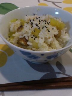秋香る♪むき栗でお手軽いも栗ごはん-レシピのメイン写真
