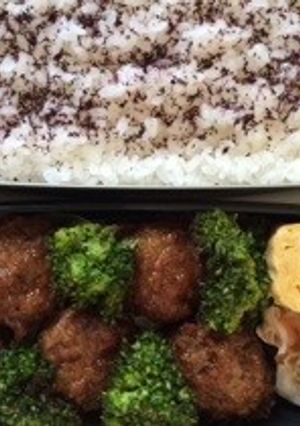 照り焼き豚団子-レシピのメイン写真