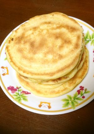 絹豆腐と米粉のパンケーキ-レシピのメイン写真