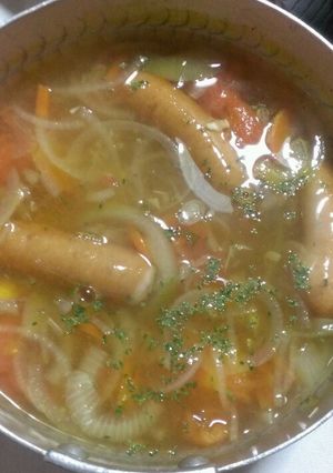 野菜たっぷりスープ-レシピのメイン写真