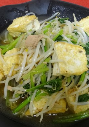 豆腐とツナの野菜たっぷりチャンプルー-レシピのメイン写真